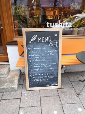Menü at Tushita in Munich