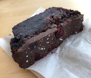 Blaubeer-Kirsch-Schoko  at Tushita in Munich