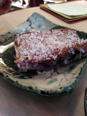 Kokosschnitte at Tushita in Munich