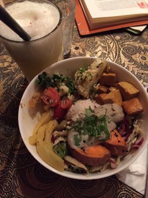 Bowl of life at Tushita in Munich