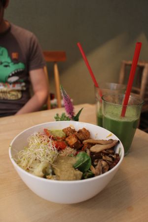 small bowl at Tushita in Munich