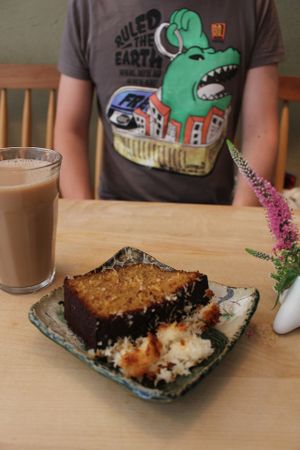 cake at Tushita in Munich