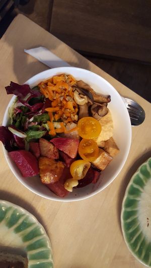 Daily lunch at Tushita in Munich