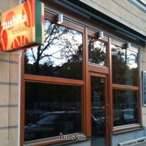 outside at Tushita in Munich