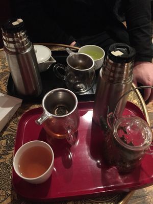 Tea  at Tushita in Munich