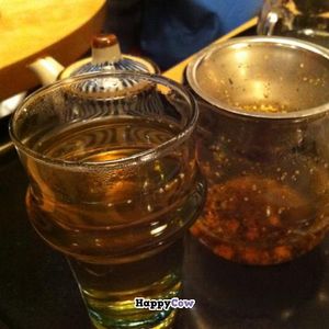 One of over 150 teas at Tushita in Munich