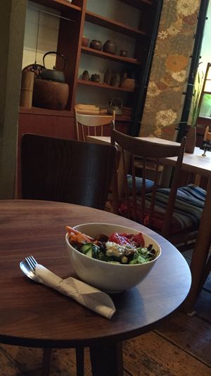 The large bowl  at Tushita in Munich