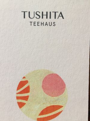 Visit card  at Tushita in Munich