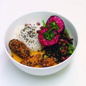 I just love the vegan food in Tushita Teehaus at Tushita in Munich