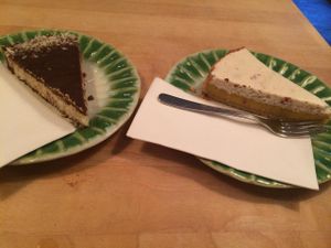 Delicious desserts!!! at Tushita in Munich