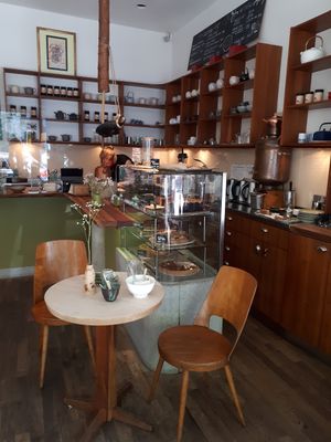 Inside at Tushita in Munich