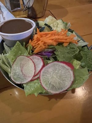 Sidesalad  at Prospectors Pizza in Denali