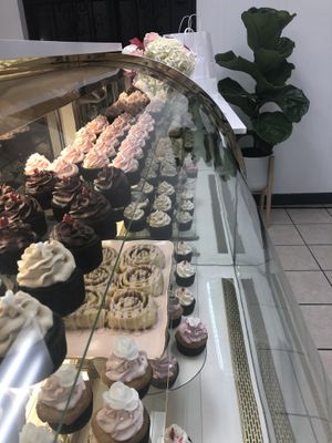 Cupcakes  at 24 Karrots Cafe in Kilgore