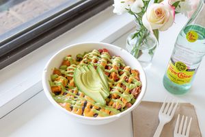 Bomba Bowl  at 24 Karrots Cafe in Kilgore