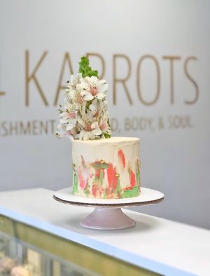 Caramel Apple Cake  at 24 Karrots Cafe in Kilgore