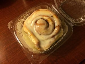 Fresh, warm, cinnamon rolls! at 24 Karrots Cafe in Kilgore