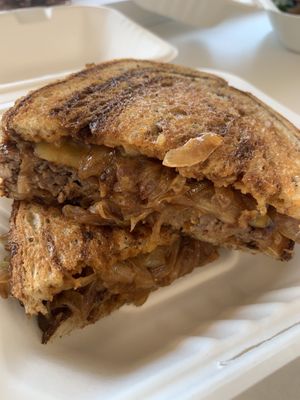 Patty melt at 24 Karrots Cafe in Kilgore