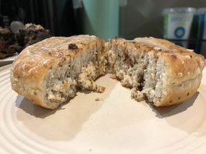 Cinnamon bun at Crosstown Doughnuts - Hammersmith  in West London