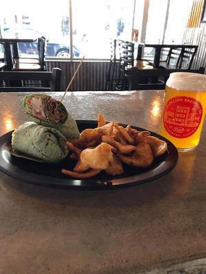 Vegan Gyro at Tap It Local in Norfolk