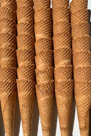 Vegan cones at Venezia  in Utrecht