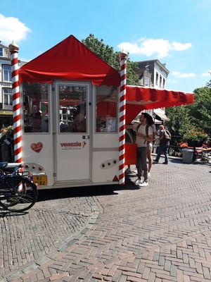 Outside at Venezia  in Utrecht