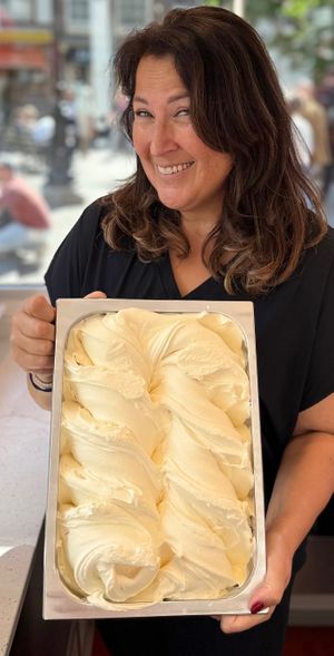 Tast of the week: yuzu at Venezia  in Utrecht