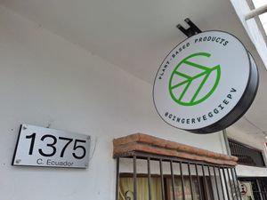 Estamos ubicados en el #1375 de la calle Ecuador, en la colonia 5 de diciembre.

Our addres is #1375 in Ecuador St. at 5 de diciembre! at Ginger Veggie in Puerto Vallarta