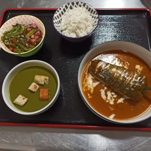 We have a diferent menu every day, all of them plant-based! 

Tenemos un menu diferente cada dia, todos a base de plantas!  at Ginger Veggie in Puerto Vallarta