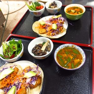 Algunos ejemplos del menu que servimos diario.

Some examples of the menus we server daily. at Ginger Veggie in Puerto Vallarta