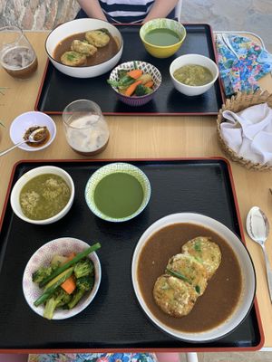 Tortillas in the basket. All of this for 150 pesos per person. 🌱  at Ginger Veggie in Puerto Vallarta