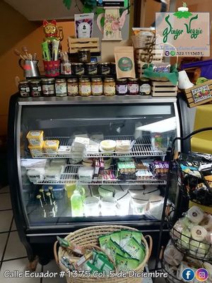 Tenemos una gran variedad de substitutos de lacteos!

We got a lot of dairy-free vegan products. at Ginger Veggie in Puerto Vallarta
