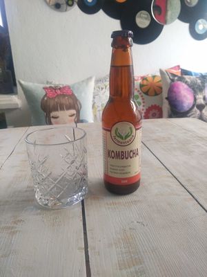Kombucha at Derdiyoklar Kahvesi in Alacati