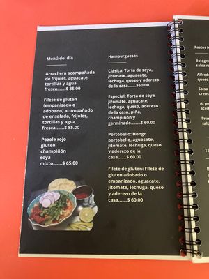 Menú   at Ganesh in Guadalajara