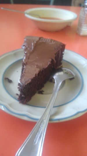 Pastel de chocolate APV at Ganesh in Guadalajara