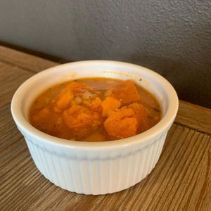 Sweet Potato Stew at Gathering Grounds in Roseburg