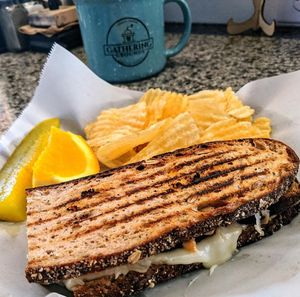 Veggie Reuben at Gathering Grounds in Roseburg