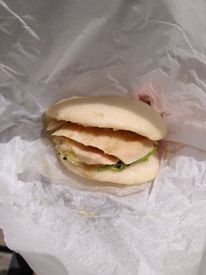 Ginger Vegan Chicken at Spring Cafe in New York City