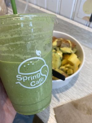 Kale!   at Spring Cafe in New York City