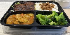 Beyond Meat Bento Box  at Spring Cafe in New York City