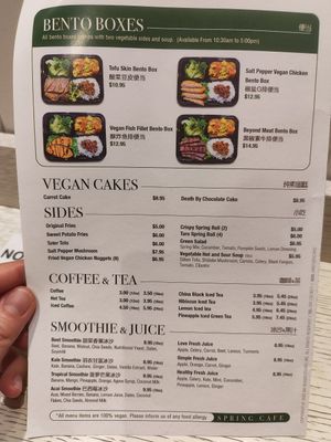  at Spring Cafe in New York City