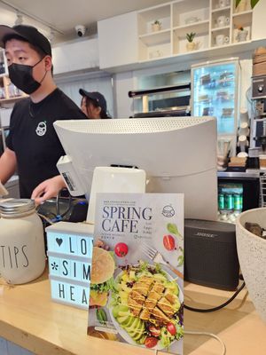  at Spring Cafe in New York City