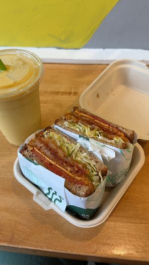   at Spring Cafe in New York City