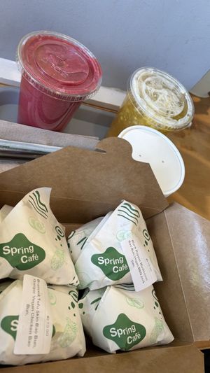   at Spring Cafe in New York City