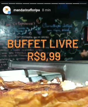 Preço ótimo!!! at Mandarina in Florianopolis