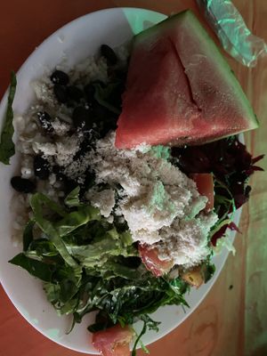 Perfect all you can eat Brazilian Buffet for $2.50  at Mandarina in Florianopolis