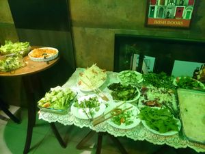 Buffet at Mandarina in Florianopolis