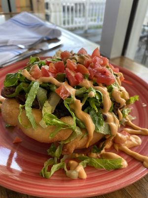 Fry bread  at Leaf & Lentil in Sarasota
