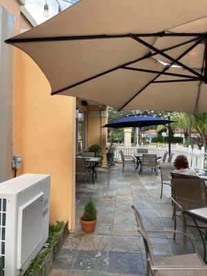 Outside  at Leaf & Lentil in Sarasota