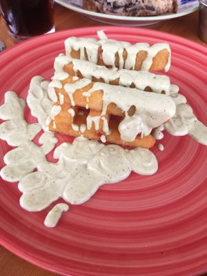 Polenta fries at Leaf & Lentil in Sarasota