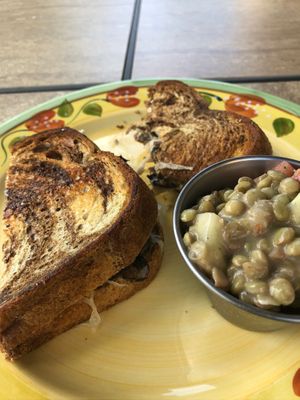 Reuben!  Awesome! at Leaf & Lentil in Sarasota